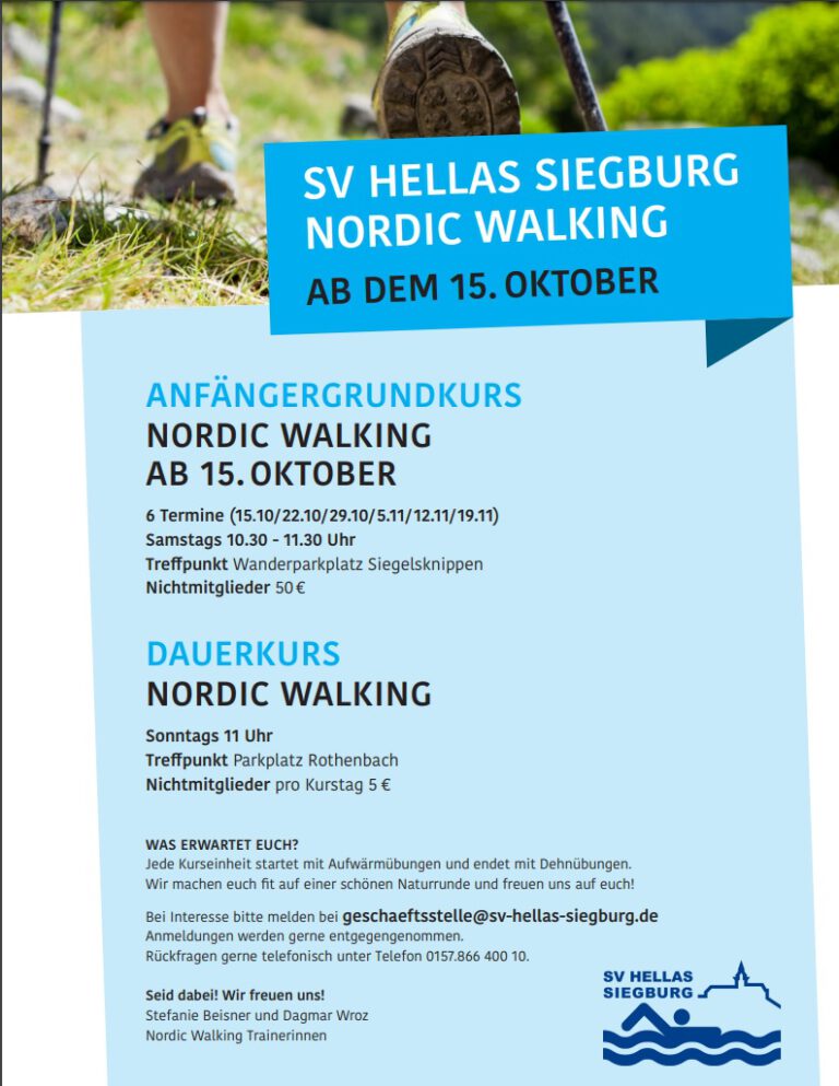 Read more about the article Grundkurs Nordic Walking